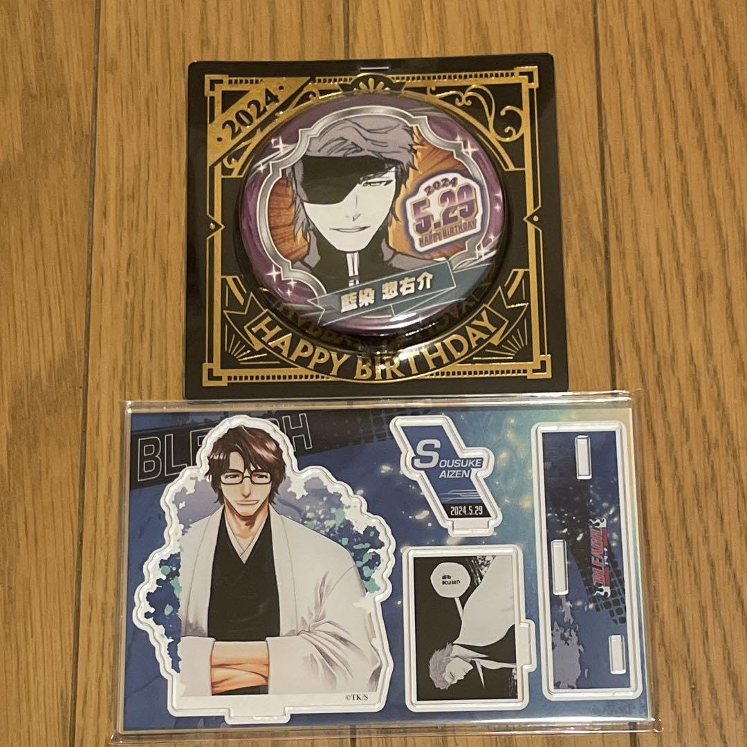 BLEACH 藍染惣右介 缶バッジ BLEACH 藍染惣右介 ジャンプ展 コレクション缶バッジ - メルカリ